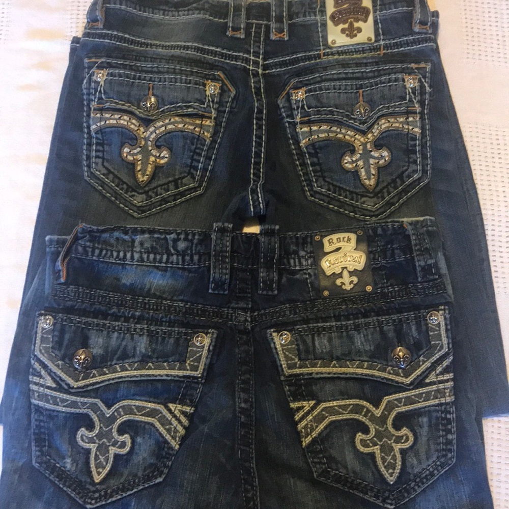 2 pairs Rock Revival Jeans